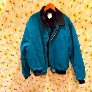 Carhartt men’s 2x teal jacket
